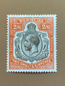 Bermuda 95b F-VF+ MHR. Scott $ 100.00