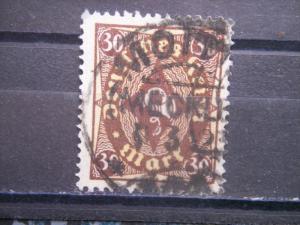 GERMANY, Empire, 1921-22, used 30m, Post Horn Scott 183