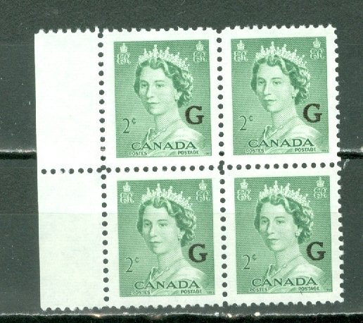 CANADA 1950 G #O34  MARGIN  BLK...MNH...$3.00