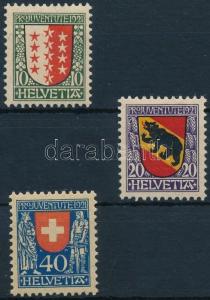 Switzerland stamp Pro Juventute set 1921 Hinged Mi 172-174 WS240424