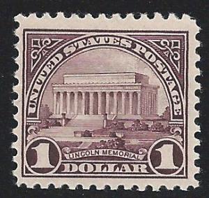 Scott 571, Never Hinged, Original Gum, 1922 Regular Issues
