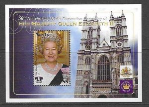 ST.KITTS SG735 2003 50th ANNIVERSARY OF CORONATION MNH