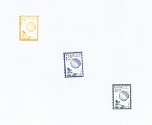 KAZAKHSTAN - 2000 - Definitives - Perf 3v Set - Mint Lightly Hinged