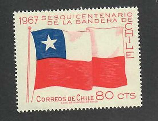 Chile; Scott 365; 1967;  Unused; NH
