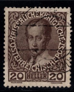 Austria Scott 117a Used stamp