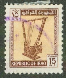 Iraq 323 USED BIN $0.50