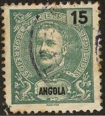 Angola, Scott #42, Used