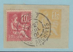 FRANCE 116  USED ON PIECE - NICE ITEM - NO FAULTS - FMD