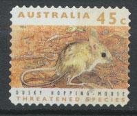 Australia SG 1329p  Used perf 11½ phospher band -Threatened Species - Hoppin...