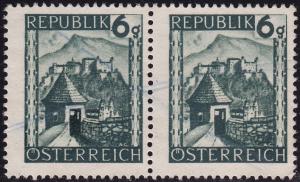 Austria - 1945 - Scott #458 - used pair