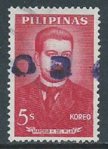 Philippines, Sc #856, 5s Used