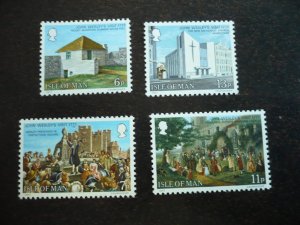 Stamps - Isle of Man - Scott# 105-108 - Mint Never Hinged Set of 4 Stamps