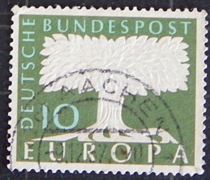 Germany, 1957, YT #140, (1594-Т)