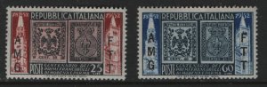 TRIESTE  146-147   MNH   MODENA & PARMA ISSUES