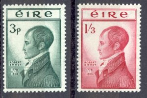 Ireland Sc# 149-150 MNH 1953 Robert Emmet