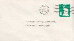 United States, Postal Stationery, Washington