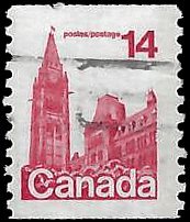 CANADA   #730 USED (5)