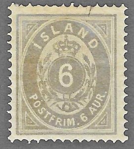 Iceland (1897) - Scott # 25,    Used