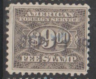 U.S. Scott #RK38 Revenue Foreign Service Fee Stamp - Cat $35 - Used Single