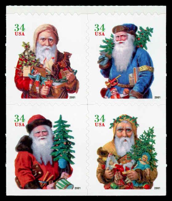 USA 3544b Mint (NH) Booklet Pane of 4