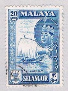 Malaya Selangor 120 Used Sultan Salahuddin Shah (BP2284)