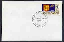 Postmark - Jersey 1971 cover bearing special cancellation...