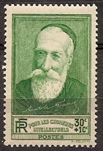 FRANCE B 49 MNH 1936 PORTRAIT-ANATOLE FRANCE