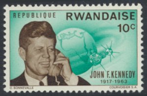 Rwanda  SC# 130  MNH J F Kennedy see details/scans 