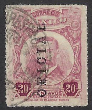 Mexico O117 USED SCV $35.00 BIN $14.00 PERSON