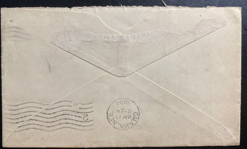 1904 Providence RI USA Advertising Cover To Omaha NB Philatelic Society