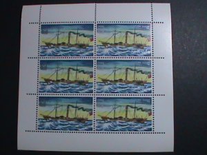 ​ST.KILDA-SCOTLAND FAMOUS SHIP-THE VULCAN MNH SHEET VF WE SHIP TO WORLD WIDE