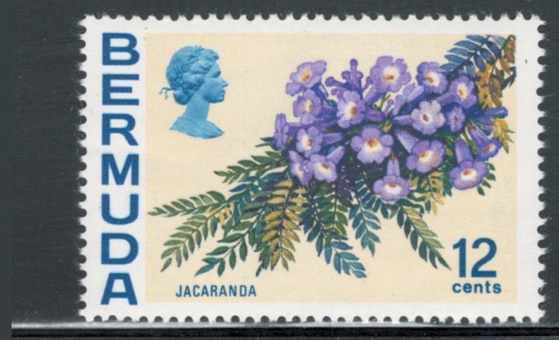 Bermuda 1970 Jacaranda 12c Scott # 263 MNH