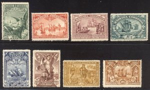 MADIERA #37-44 Mint NH - 1898 Vasco da Gama Set