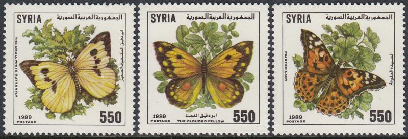 Syria 1175-7 MNH - Butterflies