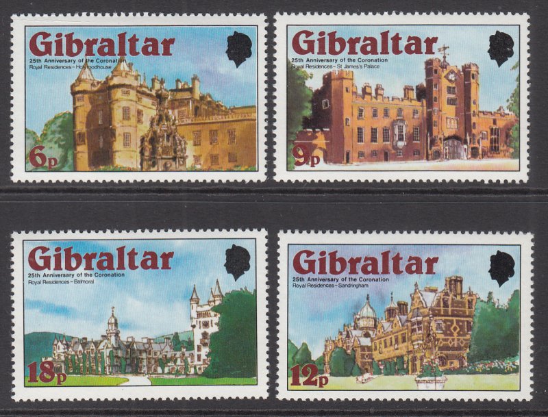 Gibraltar 365-368 MNH VF