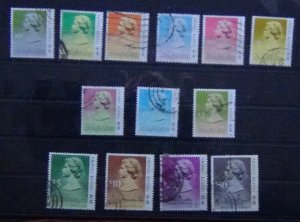 Hong Kong 1987 - 1988 vales to $50 Used Type 1 Heavy Shading under Mouth & Cheek
