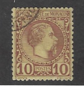 Monaco SC#4 used F-VF CV$40.00...in Demand!