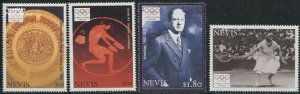 Nevis 2004, Olympic Games Athens 4v, MNH