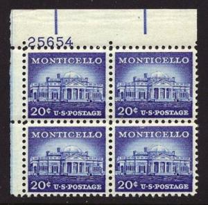 #1047 SUPERB MNH OG 20