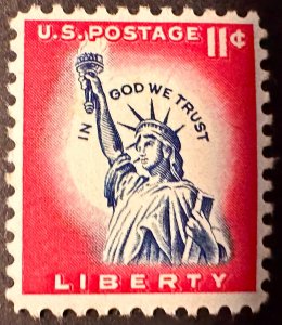 US # 1044A Liberty 11c 1961 Mint NH