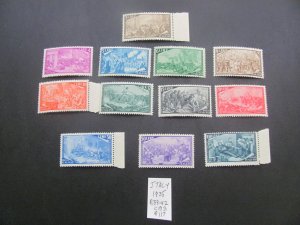 ITALY 1948 MNH SC 495-506 SET  VF/XF (154)