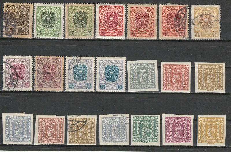 Austria Osterreich Autriche Nice Selection Mint & Used Lot 16051 