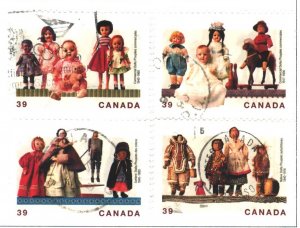 Canada Sc#1274-1277 Used