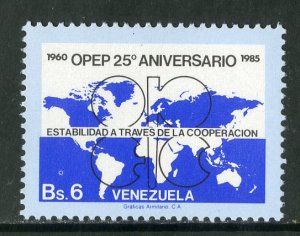 VENEZUELA 1339 MNH SCV $1.75 BIN $1.00 MAP