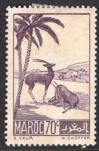 FRENCH MOROCCO SCOTT 161