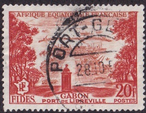 French Equatorial Africa #192 Used