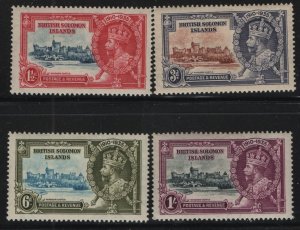 SOLOMON ISLANDS  60-63   MINT HINGED  SET