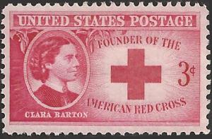 # 967 MINT NEVER HINGED CLARA BARTON