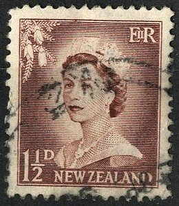 NEW ZEALAND - SC #307 - USED - 1955 - Item NZ264