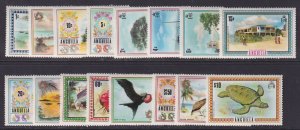 Anguilla, Scott 145-160, MNH